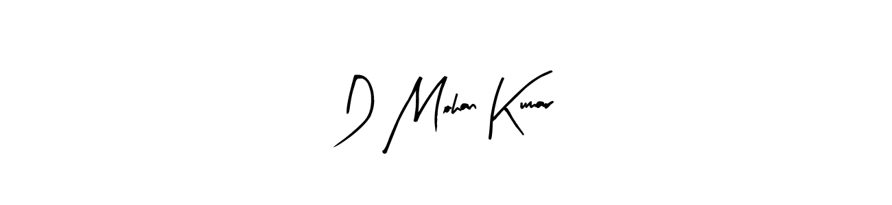 How to make D Mohan Kumar signature? Arty Signature is a professional autograph style. Create handwritten signature for D Mohan Kumar name. D Mohan Kumar signature style 8 images and pictures png