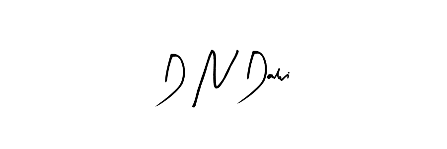 Make a beautiful signature design for name D N Dalvi. With this signature (Arty Signature) style, you can create a handwritten signature for free. D N Dalvi signature style 8 images and pictures png