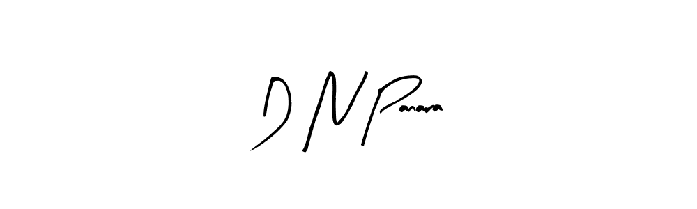 Make a beautiful signature design for name D N Panara. With this signature (Arty Signature) style, you can create a handwritten signature for free. D N Panara signature style 8 images and pictures png