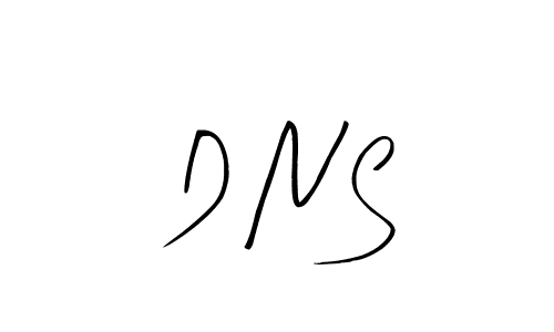 D N S stylish signature style. Best Handwritten Sign (Arty Signature) for my name. Handwritten Signature Collection Ideas for my name D N S. D N S signature style 8 images and pictures png