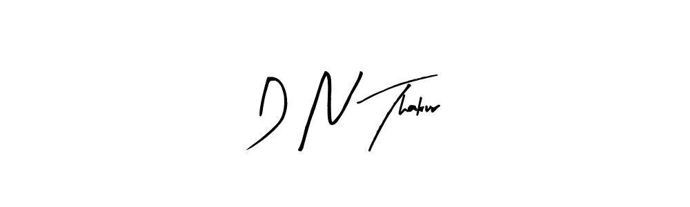 Also we have D N Thakur name is the best signature style. Create professional handwritten signature collection using Arty Signature autograph style. D N Thakur signature style 8 images and pictures png