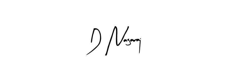 Create a beautiful signature design for name D Nagaraj. With this signature (Arty Signature) fonts, you can make a handwritten signature for free. D Nagaraj signature style 8 images and pictures png