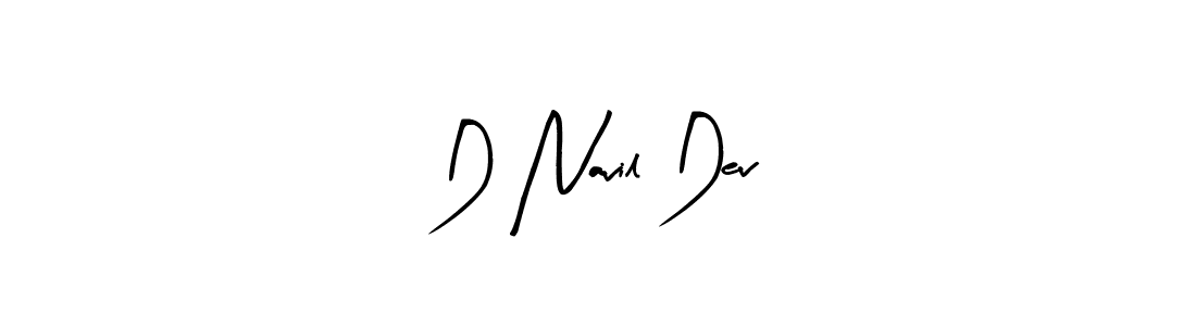 You should practise on your own different ways (Arty Signature) to write your name (D Navil Dev) in signature. don't let someone else do it for you. D Navil Dev signature style 8 images and pictures png