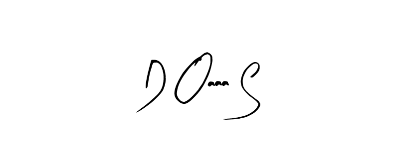 Arty Signature is a professional signature style that is perfect for those who want to add a touch of class to their signature. It is also a great choice for those who want to make their signature more unique. Get D Oaaa S name to fancy signature for free. D Oaaa S signature style 8 images and pictures png