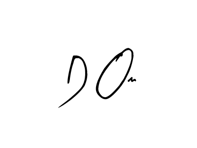 Create a beautiful signature design for name D Om. With this signature (Arty Signature) fonts, you can make a handwritten signature for free. D Om signature style 8 images and pictures png