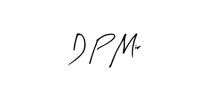 The best way (Arty Signature) to make a short signature is to pick only two or three words in your name. The name D P Mir include a total of six letters. For converting this name. D P Mir signature style 8 images and pictures png