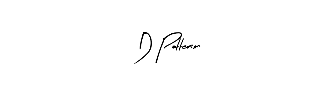 How to make D Patterson signature? Arty Signature is a professional autograph style. Create handwritten signature for D Patterson name. D Patterson signature style 8 images and pictures png