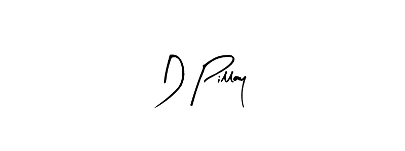 You should practise on your own different ways (Arty Signature) to write your name (D Pillay) in signature. don't let someone else do it for you. D Pillay signature style 8 images and pictures png