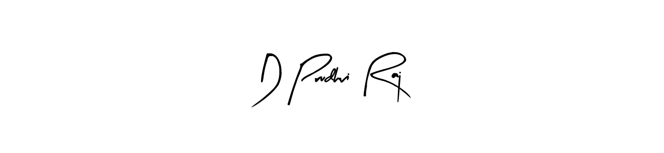 You can use this online signature creator to create a handwritten signature for the name D Prudhvi Raj. This is the best online autograph maker. D Prudhvi Raj signature style 8 images and pictures png