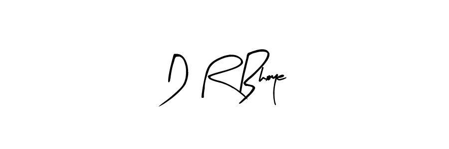 How to make D R Bhoye signature? Arty Signature is a professional autograph style. Create handwritten signature for D R Bhoye name. D R Bhoye signature style 8 images and pictures png