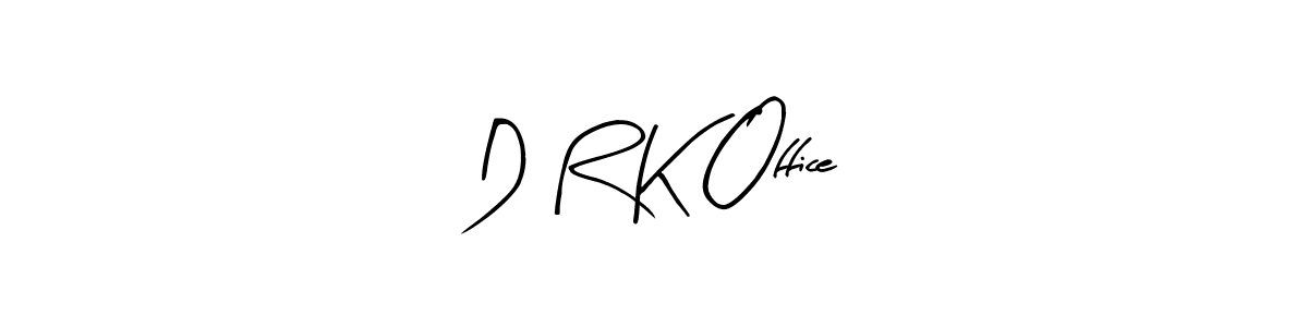 How to make D R K Office signature? Arty Signature is a professional autograph style. Create handwritten signature for D R K Office name. D R K Office signature style 8 images and pictures png