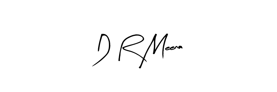 Design your own signature with our free online signature maker. With this signature software, you can create a handwritten (Arty Signature) signature for name D R Meena. D R Meena signature style 8 images and pictures png