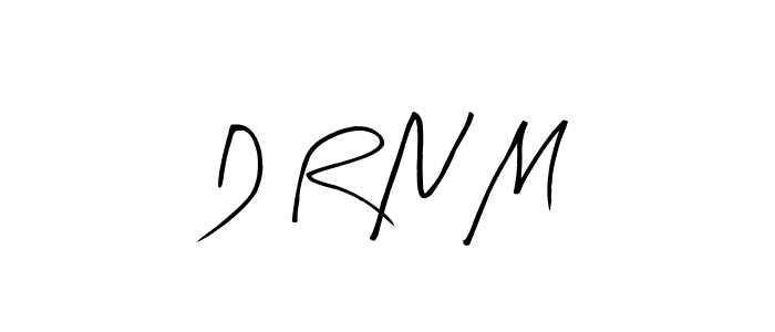 How to make D R N M signature? Arty Signature is a professional autograph style. Create handwritten signature for D R N M name. D R N M signature style 8 images and pictures png
