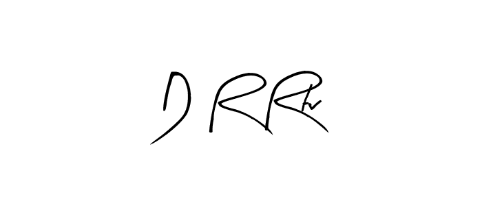 The best way (Arty Signature) to make a short signature is to pick only two or three words in your name. The name D R Rtv include a total of six letters. For converting this name. D R Rtv signature style 8 images and pictures png