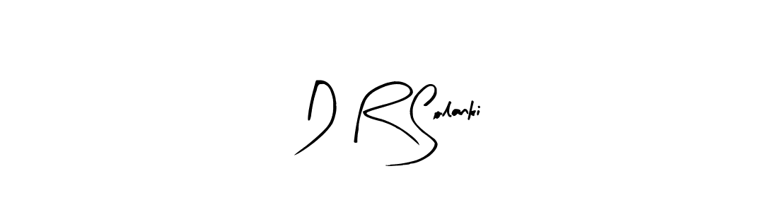 Create a beautiful signature design for name D R Solanki. With this signature (Arty Signature) fonts, you can make a handwritten signature for free. D R Solanki signature style 8 images and pictures png