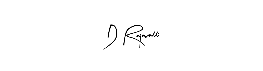 The best way (Arty Signature) to make a short signature is to pick only two or three words in your name. The name D Rajavalli include a total of six letters. For converting this name. D Rajavalli signature style 8 images and pictures png