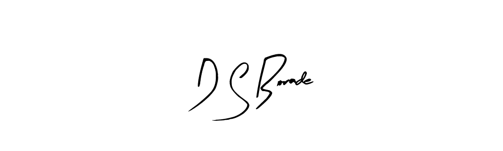 Create a beautiful signature design for name D S Borade. With this signature (Arty Signature) fonts, you can make a handwritten signature for free. D S Borade signature style 8 images and pictures png