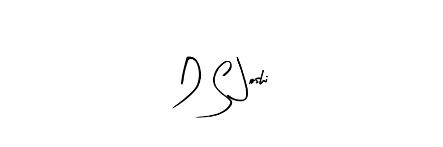 How to make D S Joshi signature? Arty Signature is a professional autograph style. Create handwritten signature for D S Joshi name. D S Joshi signature style 8 images and pictures png