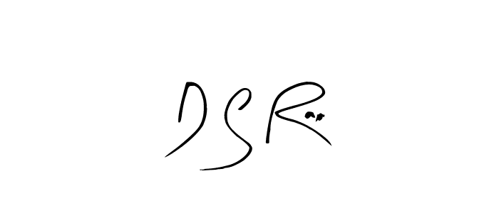 Make a beautiful signature design for name D S Rao. With this signature (Arty Signature) style, you can create a handwritten signature for free. D S Rao signature style 8 images and pictures png