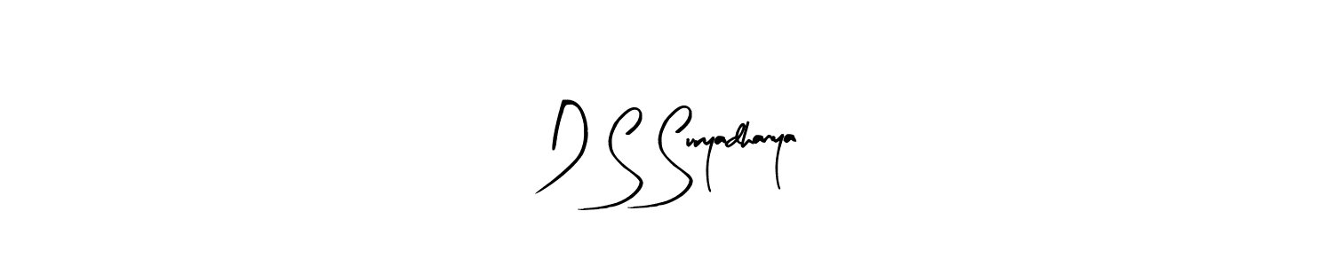 Make a beautiful signature design for name D S Suryadhanya. Use this online signature maker to create a handwritten signature for free. D S Suryadhanya signature style 8 images and pictures png