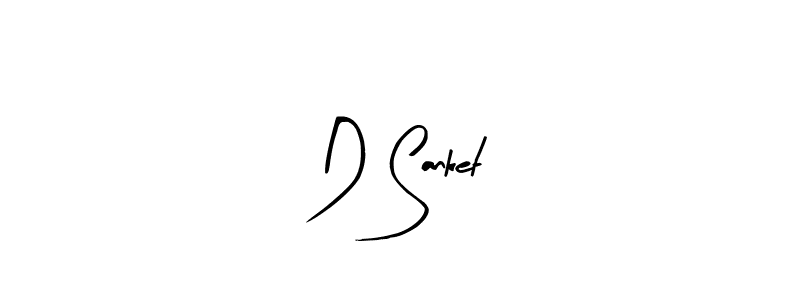 Make a beautiful signature design for name D Sanket. Use this online signature maker to create a handwritten signature for free. D Sanket signature style 8 images and pictures png