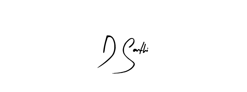 Make a beautiful signature design for name D Santhi. Use this online signature maker to create a handwritten signature for free. D Santhi signature style 8 images and pictures png