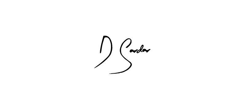 Arty Signature is a professional signature style that is perfect for those who want to add a touch of class to their signature. It is also a great choice for those who want to make their signature more unique. Get D Sardar name to fancy signature for free. D Sardar signature style 8 images and pictures png