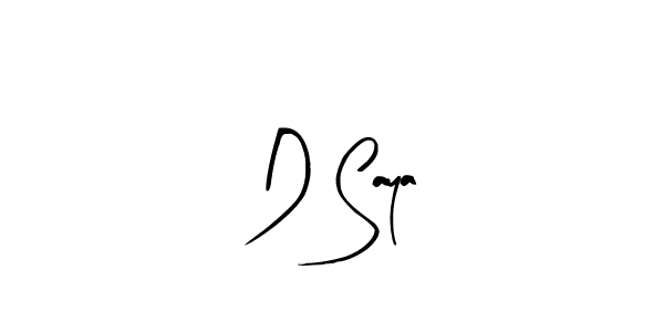 You can use this online signature creator to create a handwritten signature for the name D Saya. This is the best online autograph maker. D Saya signature style 8 images and pictures png