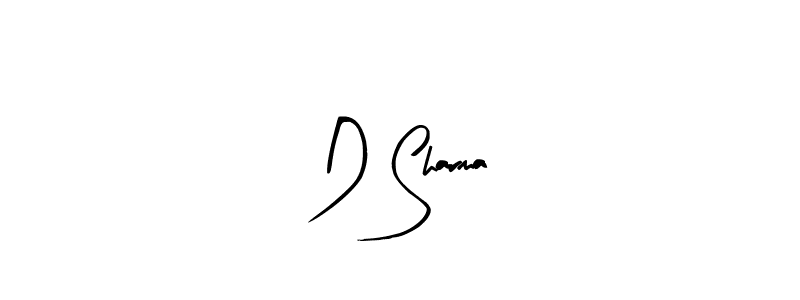Arty Signature is a professional signature style that is perfect for those who want to add a touch of class to their signature. It is also a great choice for those who want to make their signature more unique. Get D Sharma name to fancy signature for free. D Sharma signature style 8 images and pictures png