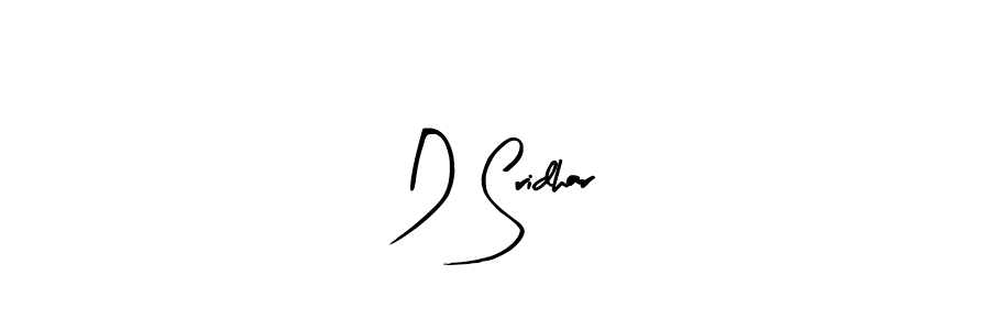 Also we have D Sridhar name is the best signature style. Create professional handwritten signature collection using Arty Signature autograph style. D Sridhar signature style 8 images and pictures png