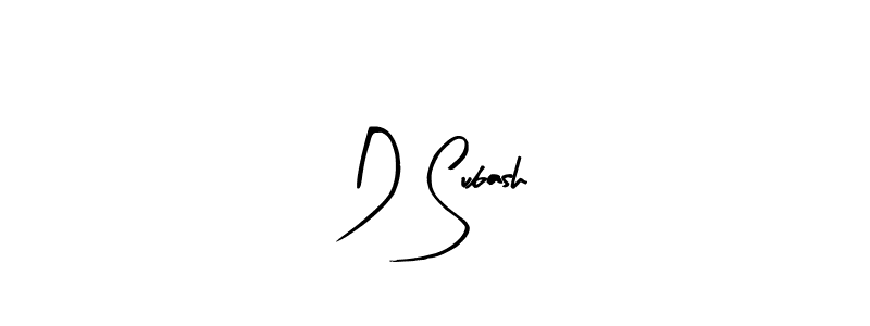 You can use this online signature creator to create a handwritten signature for the name D Subash. This is the best online autograph maker. D Subash signature style 8 images and pictures png