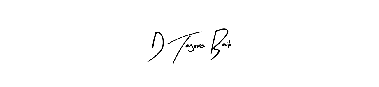 D Tagore Baik stylish signature style. Best Handwritten Sign (Arty Signature) for my name. Handwritten Signature Collection Ideas for my name D Tagore Baik. D Tagore Baik signature style 8 images and pictures png