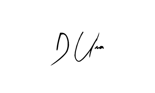 Design your own signature with our free online signature maker. With this signature software, you can create a handwritten (Arty Signature) signature for name D Uma. D Uma signature style 8 images and pictures png