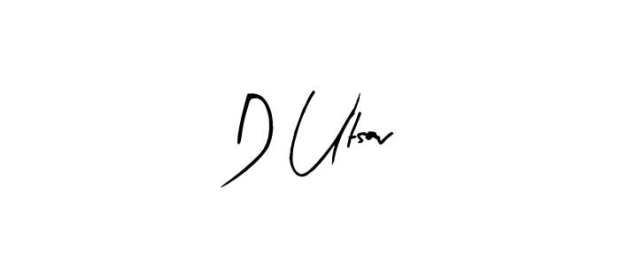 if you are searching for the best signature style for your name D Utsav. so please give up your signature search. here we have designed multiple signature styles  using Arty Signature. D Utsav signature style 8 images and pictures png