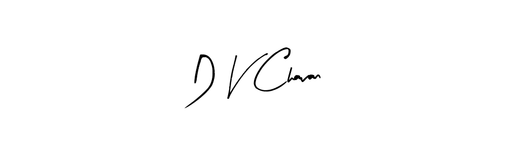 Similarly Arty Signature is the best handwritten signature design. Signature creator online .You can use it as an online autograph creator for name D V Chavan. D V Chavan signature style 8 images and pictures png