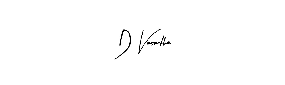 if you are searching for the best signature style for your name D Vasantha. so please give up your signature search. here we have designed multiple signature styles  using Arty Signature. D Vasantha signature style 8 images and pictures png