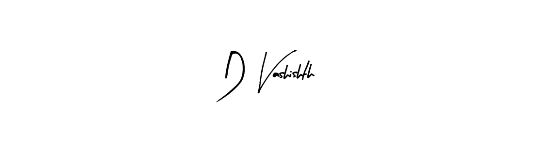 Design your own signature with our free online signature maker. With this signature software, you can create a handwritten (Arty Signature) signature for name D Vashishth. D Vashishth signature style 8 images and pictures png