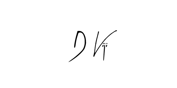 Design your own signature with our free online signature maker. With this signature software, you can create a handwritten (Arty Signature) signature for name D Viji. D Viji signature style 8 images and pictures png