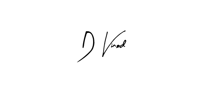 Also we have D Vinod name is the best signature style. Create professional handwritten signature collection using Arty Signature autograph style. D Vinod signature style 8 images and pictures png