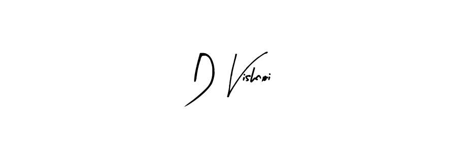 You should practise on your own different ways (Arty Signature) to write your name (D Vishnoi) in signature. don't let someone else do it for you. D Vishnoi signature style 8 images and pictures png