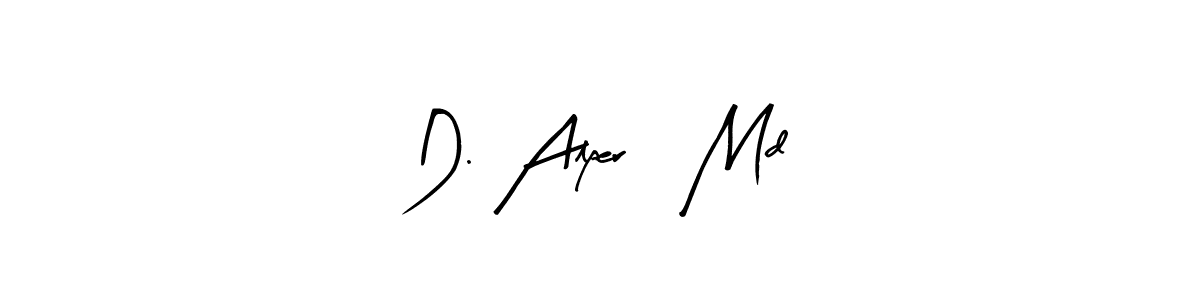 D. Alper, Md stylish signature style. Best Handwritten Sign (Arty Signature) for my name. Handwritten Signature Collection Ideas for my name D. Alper, Md. D. Alper, Md signature style 8 images and pictures png