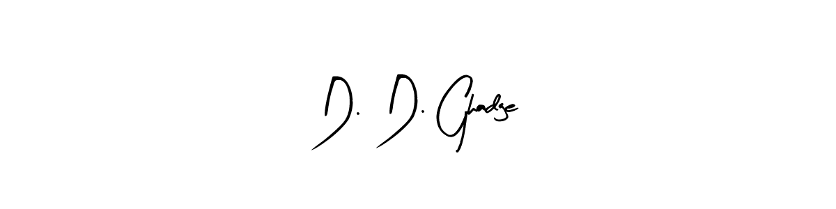 This is the best signature style for the D. D. Ghadge name. Also you like these signature font (Arty Signature). Mix name signature. D. D. Ghadge signature style 8 images and pictures png