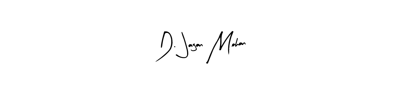 How to make D. Jagan Mohan name signature. Use Arty Signature style for creating short signs online. This is the latest handwritten sign. D. Jagan Mohan signature style 8 images and pictures png