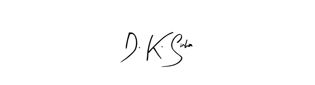 How to make D. K. Sinha signature? Arty Signature is a professional autograph style. Create handwritten signature for D. K. Sinha name. D. K. Sinha signature style 8 images and pictures png