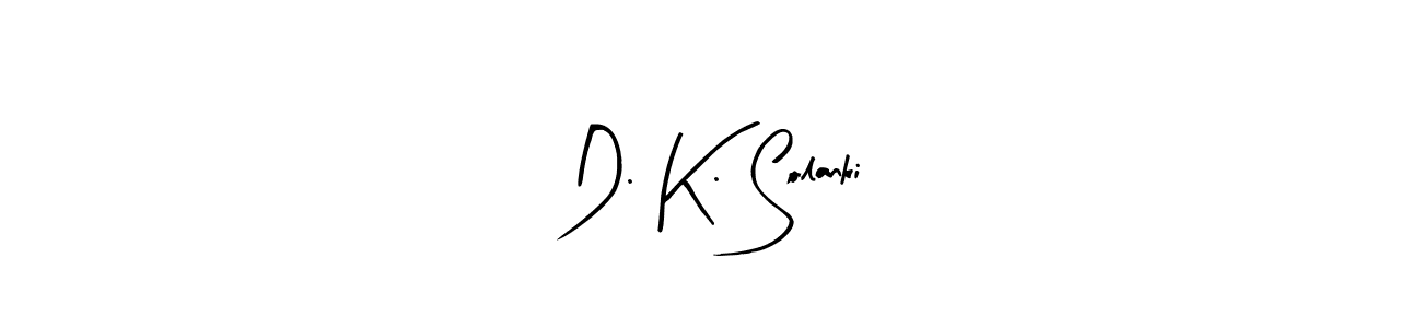 Also You can easily find your signature by using the search form. We will create D. K. Solanki name handwritten signature images for you free of cost using Arty Signature sign style. D. K. Solanki signature style 8 images and pictures png