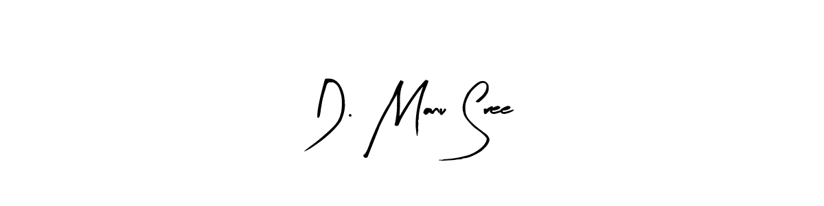 The best way (Arty Signature) to make a short signature is to pick only two or three words in your name. The name D. Manu Sree include a total of six letters. For converting this name. D. Manu Sree signature style 8 images and pictures png