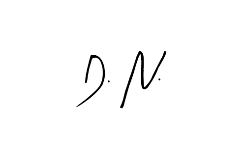 Similarly Arty Signature is the best handwritten signature design. Signature creator online .You can use it as an online autograph creator for name D. N.. D. N. signature style 8 images and pictures png