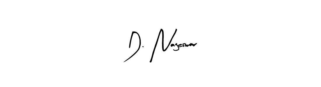 Make a beautiful signature design for name D. Nageswar. With this signature (Arty Signature) style, you can create a handwritten signature for free. D. Nageswar signature style 8 images and pictures png