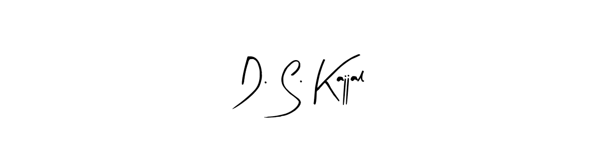 Design your own signature with our free online signature maker. With this signature software, you can create a handwritten (Arty Signature) signature for name D. S. Kajjal. D. S. Kajjal signature style 8 images and pictures png