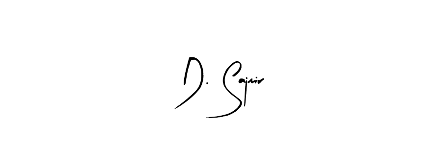 Also You can easily find your signature by using the search form. We will create D. Sajmir name handwritten signature images for you free of cost using Arty Signature sign style. D. Sajmir signature style 8 images and pictures png